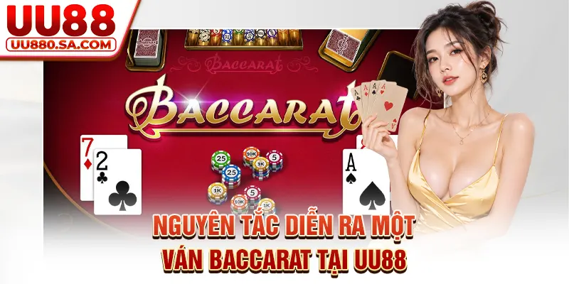 Nguyên tắc diễn ra một ván Baccarat tại UU88